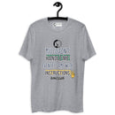 "Unleash Your Unapologetic Self with Burkesgarb's 'You Couldn't Handle Me Even If I Came with Instructions' Short Sleeve T-shirt - Defy Expectations!"