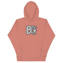 "Make a Statement with Burkesgarb Iconic BG Embroidered Unisex Hoodie"