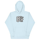"Make a Statement with Burkesgarb Iconic BG Embroidered Unisex Hoodie"