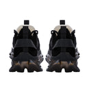 "Experience Unmatched Style and Comfort with Burkesgarb All Black Men's Air Heel React Sneakers"