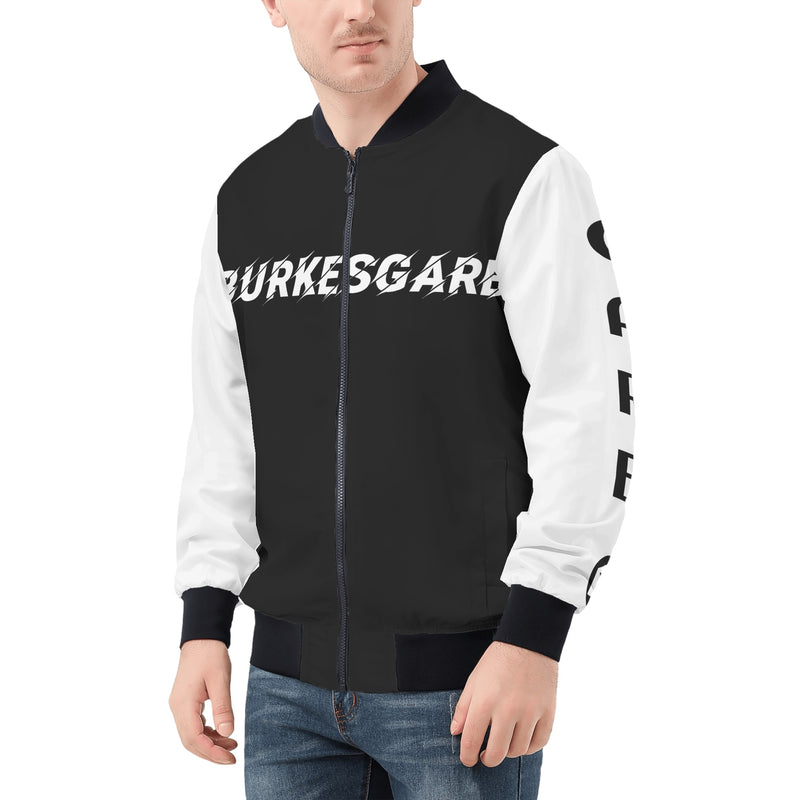 "Unleash Your Style with Burkesgarb Men's Bomber Jacket - Bold, Trendy, and Always On Point!"