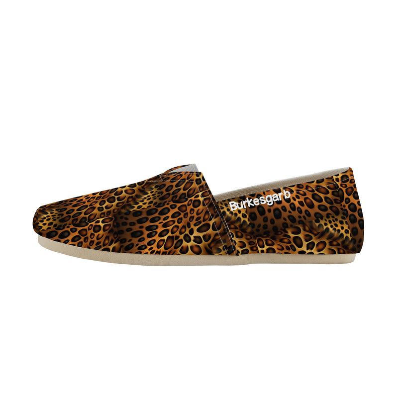 "Step into Wild Style with Burkesgarb Women's Casual Leopard Print Shoes - Unleash Your Inner Fashionista!"