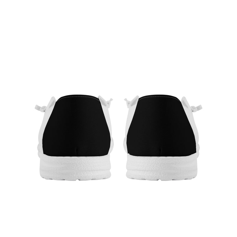 "Step into Elegance and Comfort with Burkesgarb Men's Black/White Loafers - Elevate Your Style!"