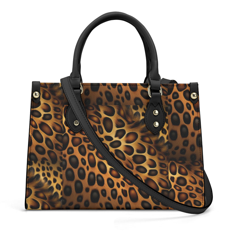 "Elevate Your Style with Burkesgarb Leopard Skin Luxury Women Tote Bag - A Blend of Elegance and Exotic Charm!"