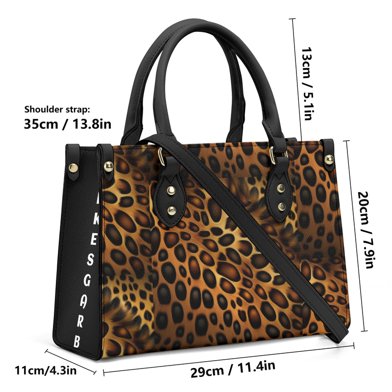 "Elevate Your Style with Burkesgarb Leopard Skin Luxury Women Tote Bag - A Blend of Elegance and Exotic Charm!"