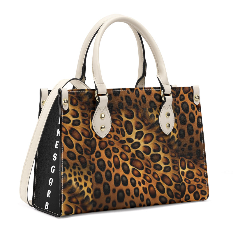 "Elevate Your Style with Burkesgarb Leopard Skin Luxury Women Tote Bag - A Blend of Elegance and Exotic Charm!"