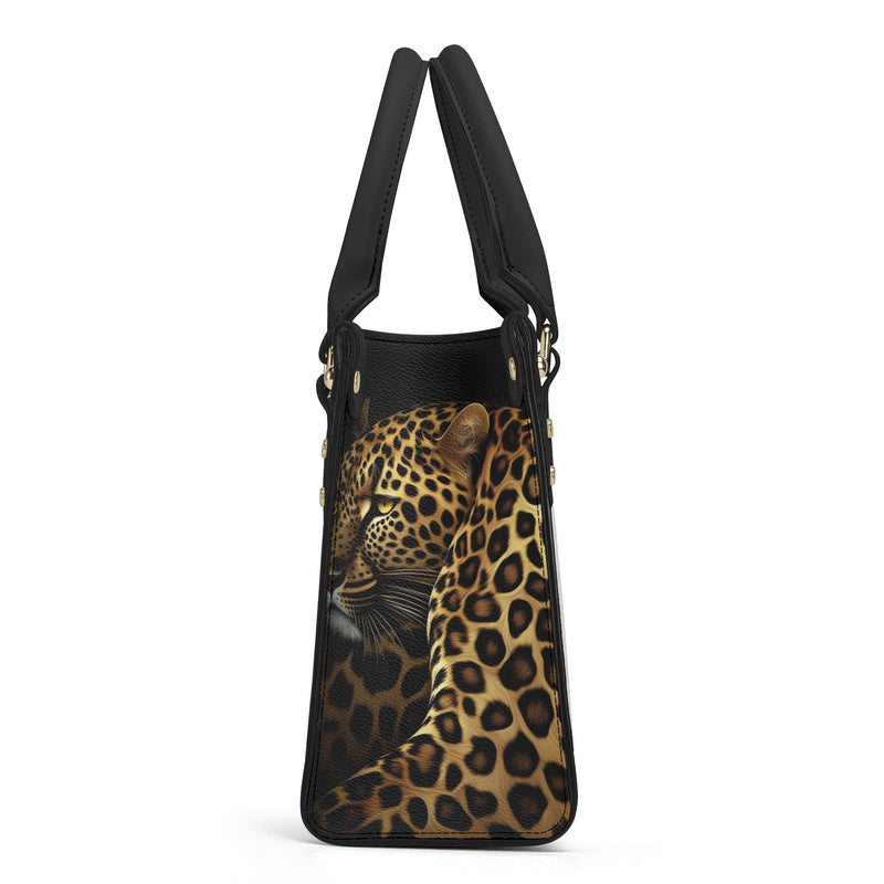 "Elevate Your Style with Burkesgarb Leopard Skin Luxury Women Tote Bag - A Blend of Elegance and Exotic Charm!"