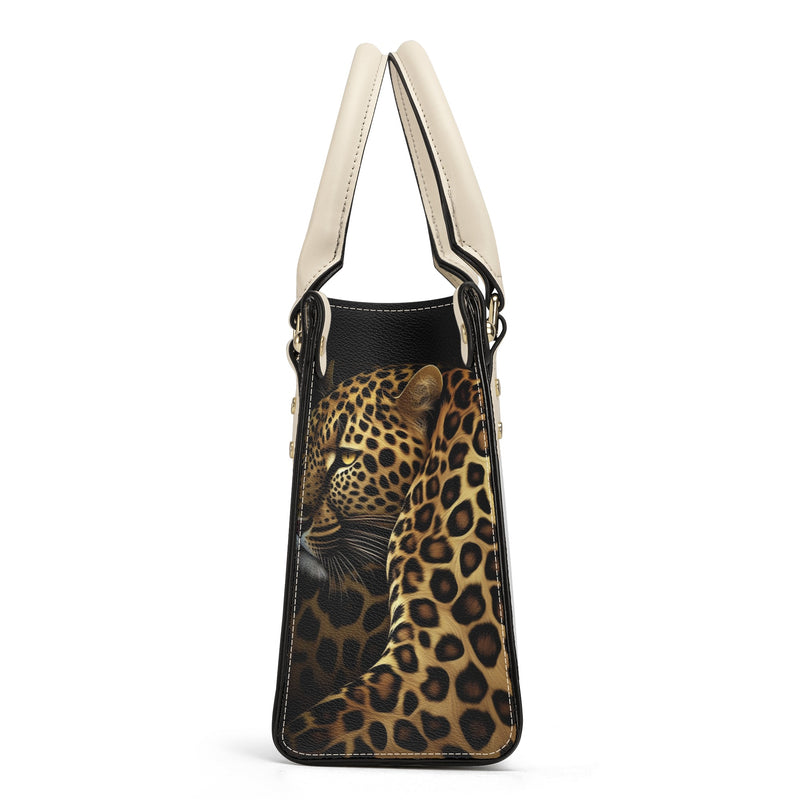 "Elevate Your Style with Burkesgarb Leopard Skin Luxury Women Tote Bag - A Blend of Elegance and Exotic Charm!"