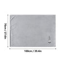 "Indulge Your Furry Friend with the Burkesgarb Pets Flannel Bed Blanket - Soft and Cozy for the Ultimate Nap Time Experience!"