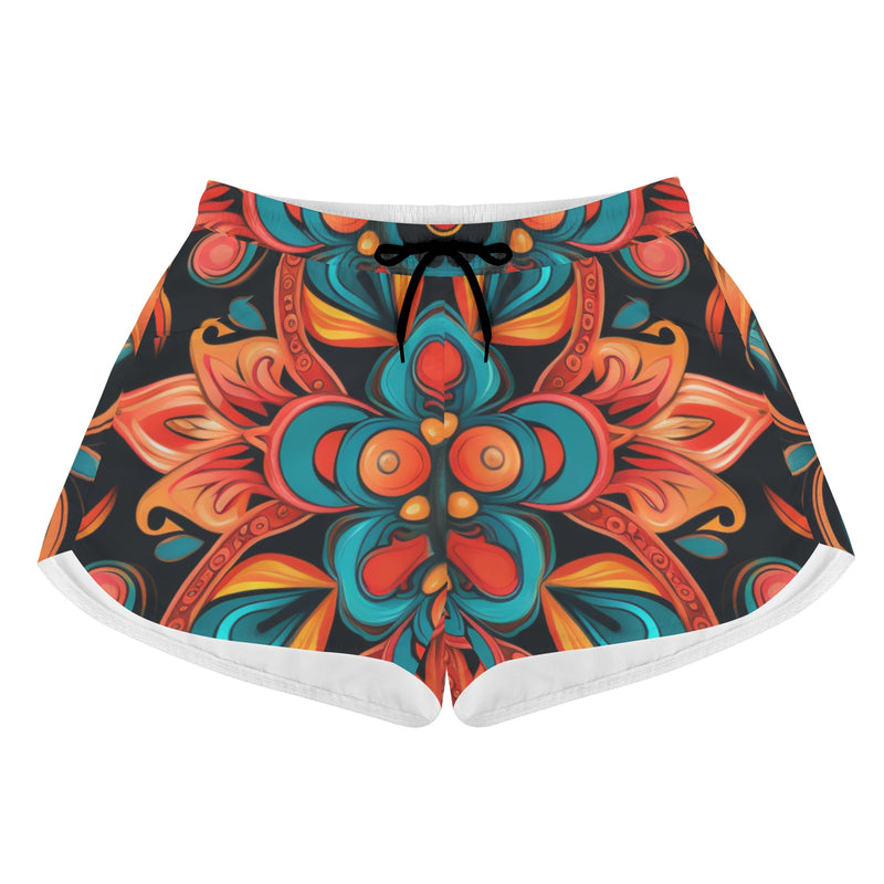 Effortless Style by the Shore: Burkesgarb Flamboyant Womens Casual Beach Shorts