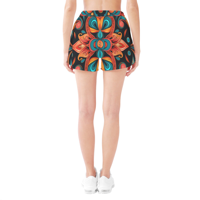 Effortless Style by the Shore: Burkesgarb Flamboyant Womens Casual Beach Shorts