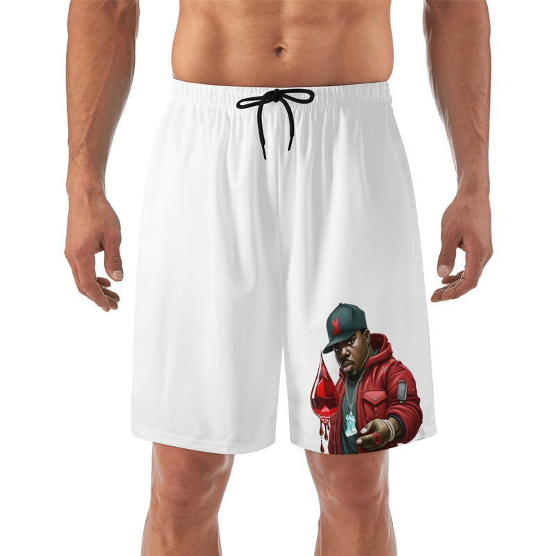 Discover Comfort and Style with Burkesgarb Blood Diamonds Mens Lightweight Beach Shorts