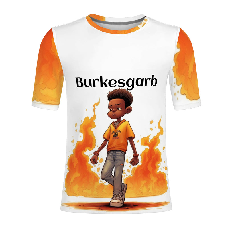 Unleash Your Style with Burkesgarb Thru the Fire II Mens T-Shirt