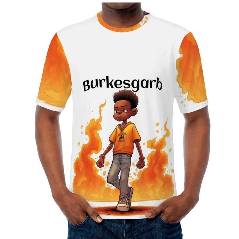 Unleash Your Style with Burkesgarb Thru the Fire II Mens T-Shirt