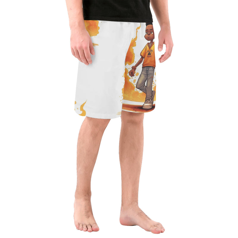 Burkesgarb Thru the Fire II Mens Board Shorts