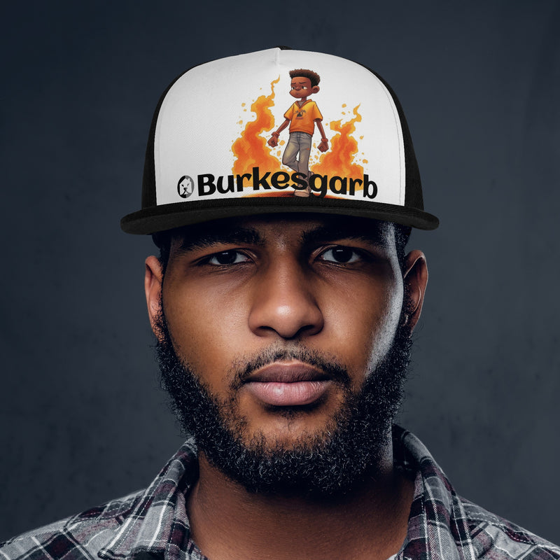 Elevate Your Style with Burkesgarb Thru the Fire II Mens Hip Hop Hat