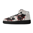 Burkesgarb Blood on the Leaves Mens High Top Leather Sneaker - Bold and Edgy Footwear