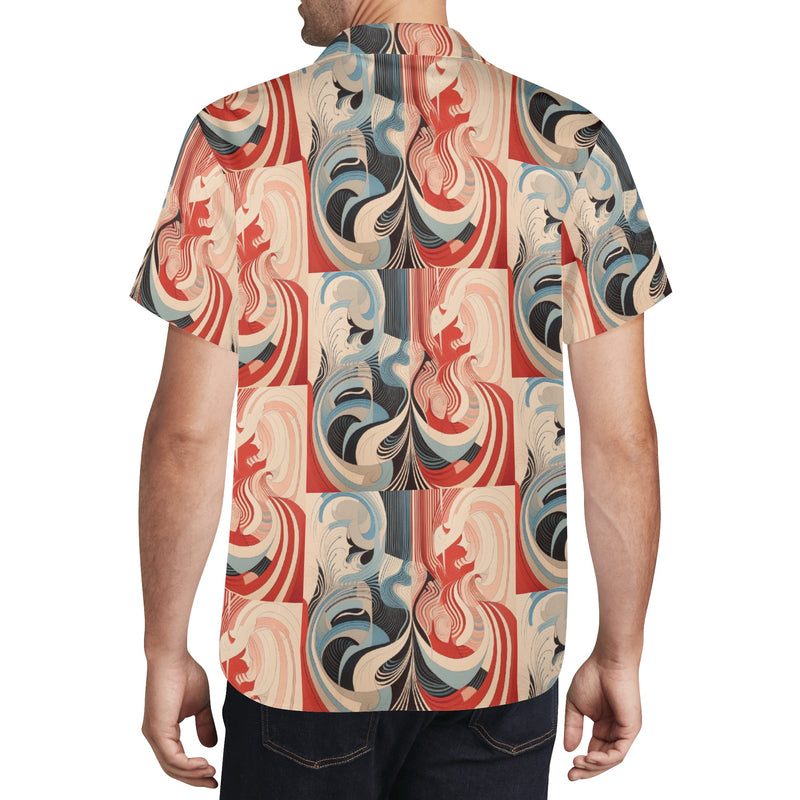 Experience the Ultimate Luxury with Burkesgarb Luxury Life Mens Hawaiian Casual Shirt