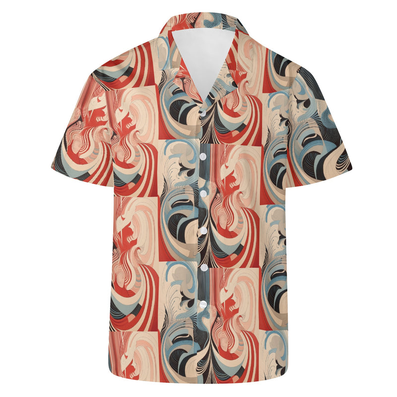 Experience the Ultimate Luxury with Burkesgarb Luxury Life Mens Hawaiian Casual Shirt