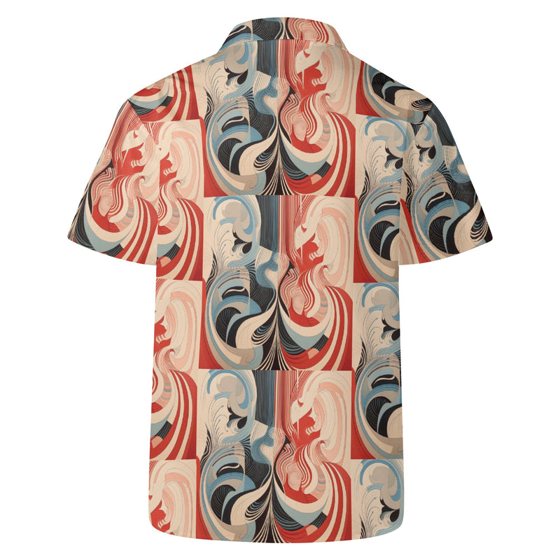 Experience the Ultimate Luxury with Burkesgarb Luxury Life Mens Hawaiian Casual Shirt