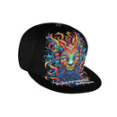 "Complete Your Hip-hop Look with Burkesgarb Polychromatic Hip-hop Snap Cap - Stylish and Trendy"