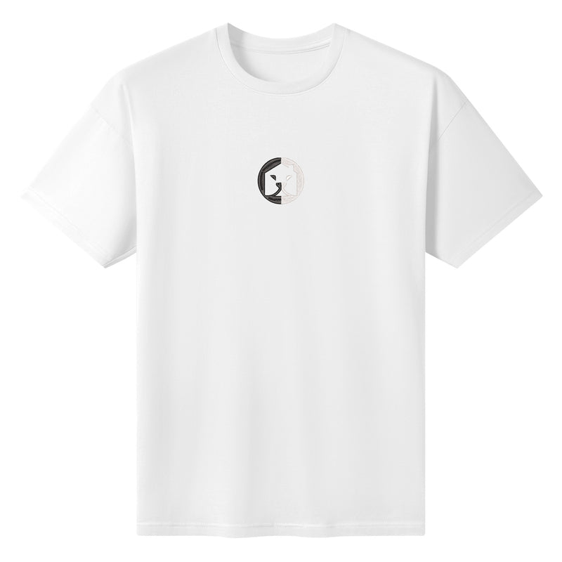 Elevate Your Style with Burkesgarb Embroidered Emblem Mens Cotton T-Shirt - Timeless and Trendy