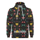 Burkesgarb Mens Black Walking Canvas Hoodie - Your Ultimate Comfort Companion
