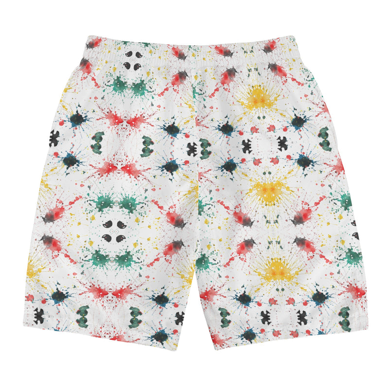 Burkesgarb White Walking Canvas Mens Shorts - Style Meets Comfort on Your Journey