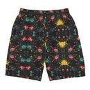 Burkesgarb Black Walking Canvas Mens Shorts - Casual Comfort for Every Step