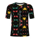 Burkesgarb Black Mens Walking Canvas T-shirt - Effortless Style for Your Everyday Journey