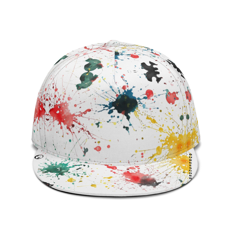 Burkesgarb White Walking Canvas SnapCap - Complete Your Casual Look