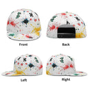 Burkesgarb White Walking Canvas SnapCap - Complete Your Casual Look