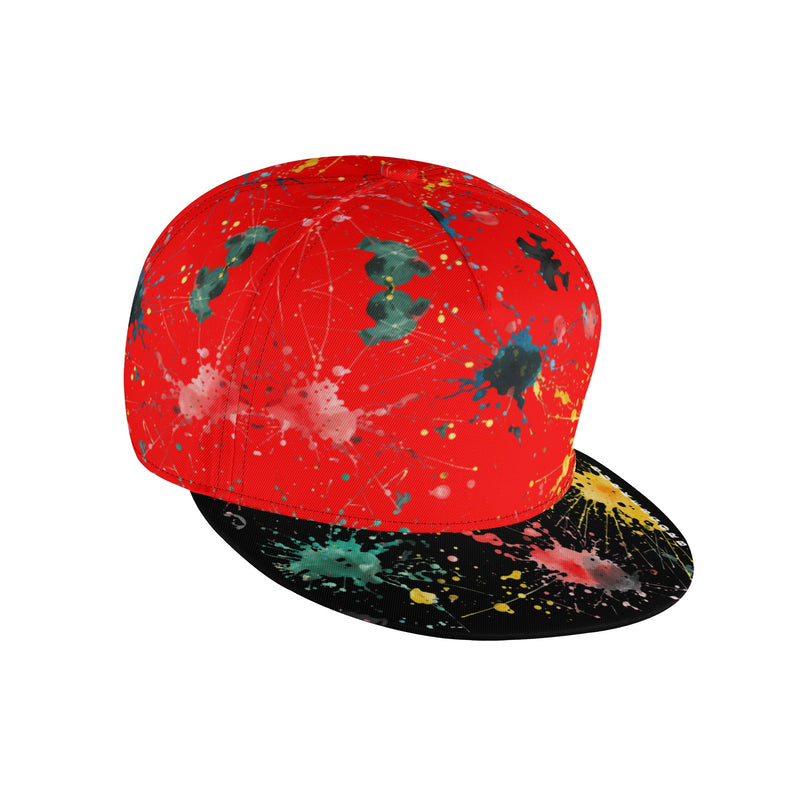 Burkesgarb Red n Blk Walking Canvas SnapCap - Complete Your Look with Casual Cool