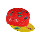 Burkesgarb Red n Yellow Walking Canvas SnapCap - Elevate Your Headwear Game