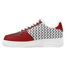 Step into Style: Burkesgarb Logo Statements Men's Low Top Leather Shoes