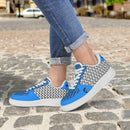 Step into Style: Burkesgarb Logo Statements Men's Low Top Leather Shoes