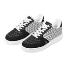 Step into Style: Burkesgarb Logo Statements Men's Low Top Leather Shoes