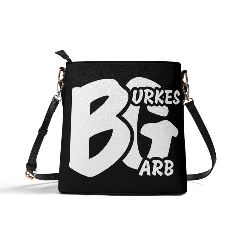 Burkesgarb Women's PU Bucket Shoulder Bag | Adjustable Strap, Zipper Closure