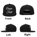 Deniro Focil™ Signature 7-Panel Baseball Cap – Unisex Streetwear Hat with Burkesgarb Logo (Adjustable, Sun Protection)