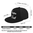 Deniro Focil™ Signature 7-Panel Baseball Cap – Unisex Streetwear Hat with Burkesgarb Logo (Adjustable, Sun Protection)