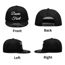 Deniro Focil™ Classic Brim Cap – “We Don’t Chase. We Attract.” Edition (Unisex)
