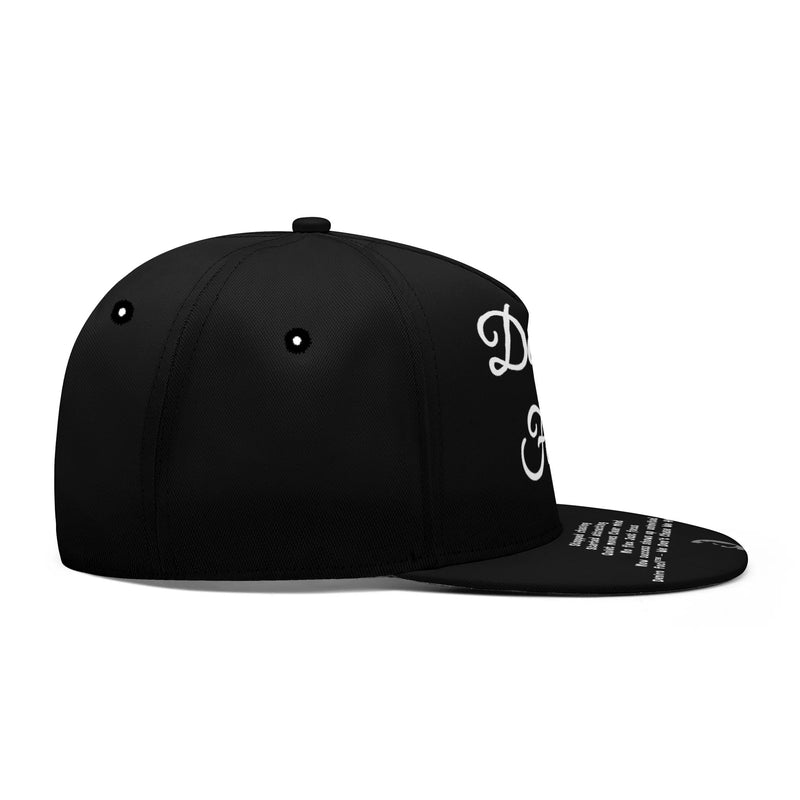 Deniro Focil™ Classic Brim Cap – “We Don’t Chase. We Attract.” Edition (Unisex)