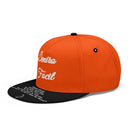 Deniro Focil™ Classic Brim Cap – “We Don’t Chase. We Attract.” Edition (Unisex)