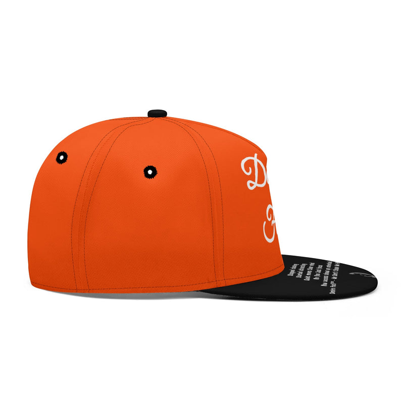 Deniro Focil™ Classic Brim Cap – “We Don’t Chase. We Attract.” Edition (Unisex)