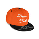 Deniro Focil™ Classic Brim Cap – “We Don’t Chase. We Attract.” Edition (Unisex)