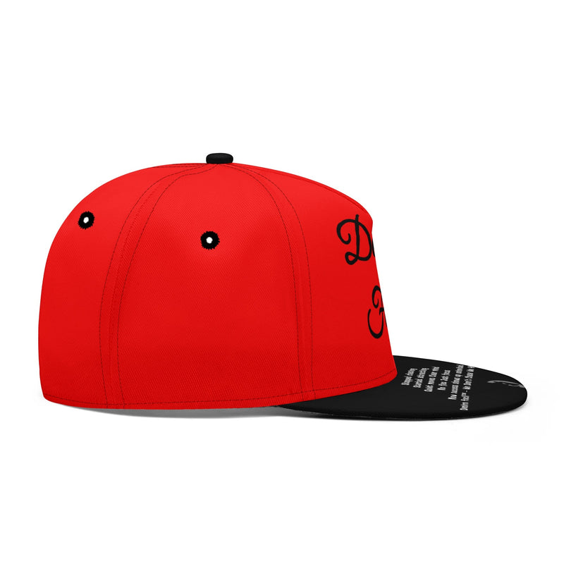 Deniro Focil™ Classic Brim Cap – “We Don’t Chase. We Attract.” Edition (Unisex)