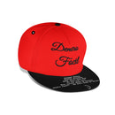 Deniro Focil™ Classic Brim Cap – “We Don’t Chase. We Attract.” Edition (Unisex)