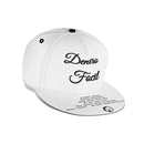 Deniro Focil™ Classic Brim Cap – “We Don’t Chase. We Attract.” Edition (Unisex)