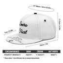 Deniro Focil™ Classic Brim Cap – “We Don’t Chase. We Attract.” Edition (Unisex)