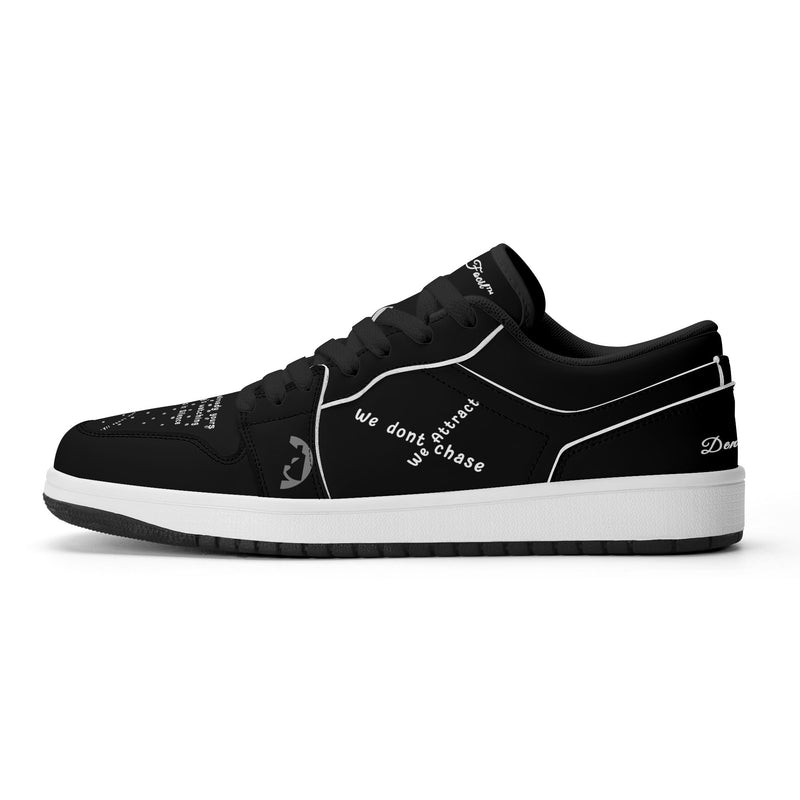 Deniro Focil™ Signature Mid-Low Leather Sneakers